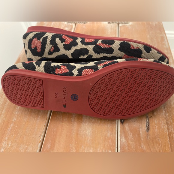 Retired Rothy’s Red Cat Flat size 6.5 - Picture 3 of 6